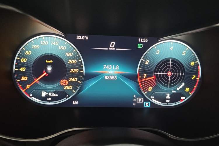 Used Mercedes-Benz GLC 2021 GLC 260 L 4MATIC Dynamic Edition Instrument Cluster