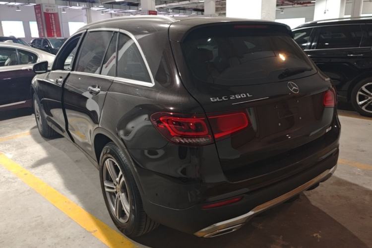 Used Mercedes-Benz GLC 2021 GLC 260 L 4MATIC Dynamic Edition Rear Left 45 Deg