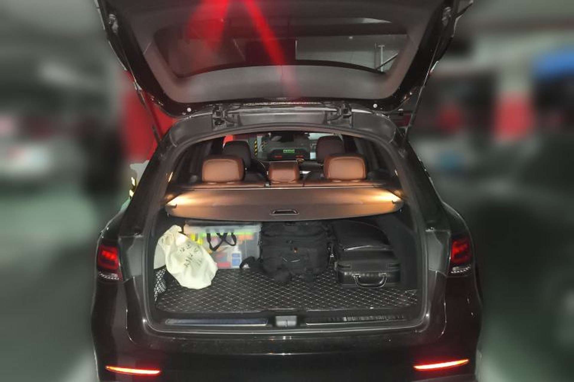 Used Mercedes-Benz GLC 2021 GLC 300 L 4MATIC Dynamic Model Trunk