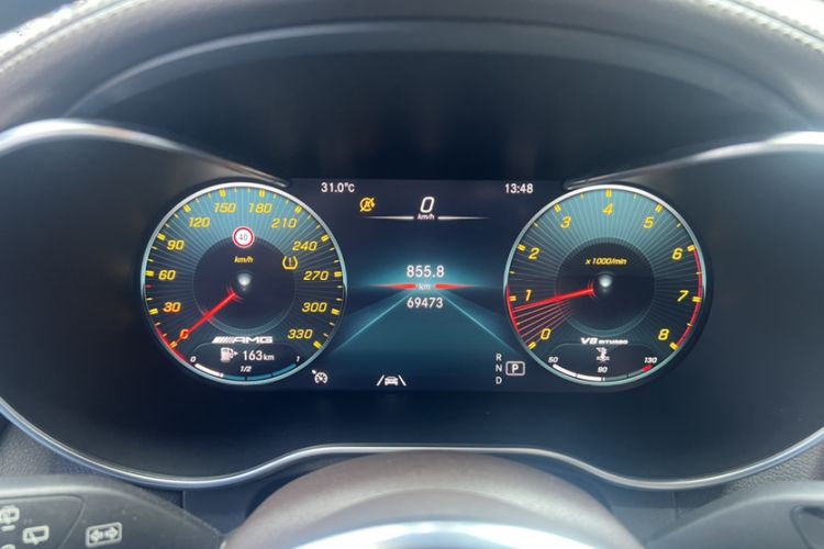 Used Mercedes-Benz GLC 2021 GLC 300 L 4MATIC Dynamic Model Instrument Cluster