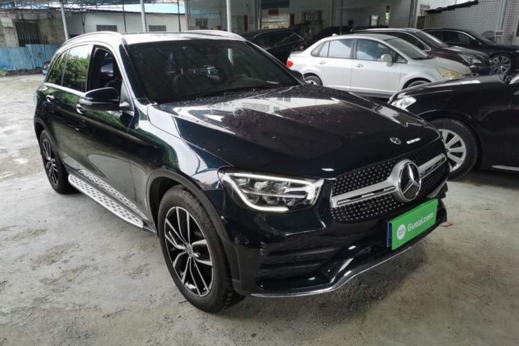 Used Mercedes-Benz GLC 2021 GLC 300 L 4MATIC Dynamic Model Front Right 45 Deg