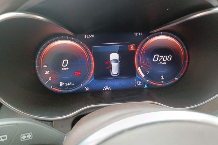 Used Mercedes-Benz GLC 2021 GLC 300 L 4MATIC Dynamic Model Instrument Cluster