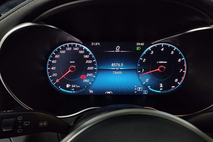Used Mercedes-Benz GLC 2021 GLC 300 L 4MATIC Dynamic Model Instrument Cluster