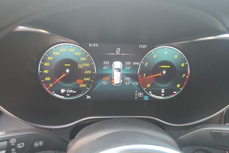 Used Mercedes-Benz GLC 2021 GLC 260 L 4MATIC Luxury Model Instrument Cluster