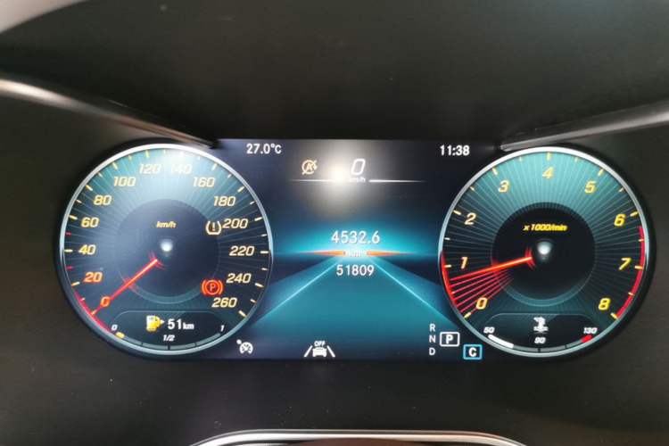 Used Mercedes-Benz GLC 2021 GLC 300 L 4MATIC Dynamic Model Instrument Cluster