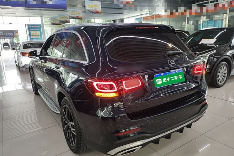 Used Mercedes-Benz GLC 2021 GLC 300 L 4MATIC Dynamic Model Rear Left 45 Deg