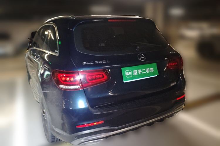 Used Mercedes-Benz GLC 2021 GLC 300 L 4MATIC Dynamic Model Rear Left 45 Deg