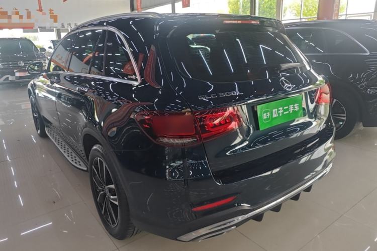 Used Mercedes-Benz GLC 2021 GLC 300 L 4MATIC Dynamic Model Rear Left 45 Deg