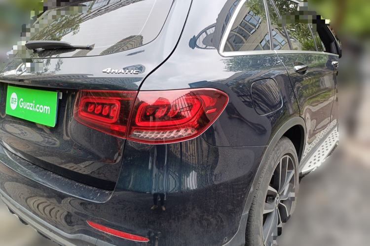 Used Mercedes-Benz GLC 2021 GLC 300 L 4MATIC Dynamic Model Rear Right 45 Deg