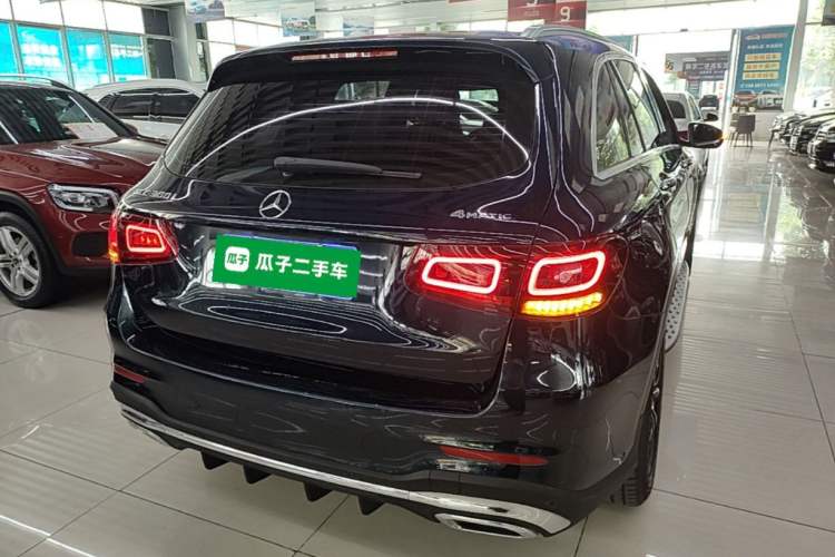 Used Mercedes-Benz GLC 2021 GLC 300 L 4MATIC Dynamic Model Rear Right 45 Deg