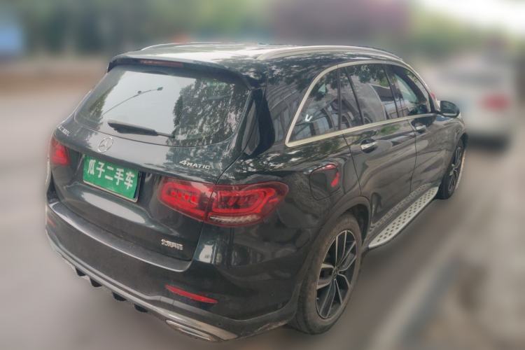 Used Mercedes-Benz GLC 2021 GLC 300 L 4MATIC Dynamic Model Rear Right 45 Deg