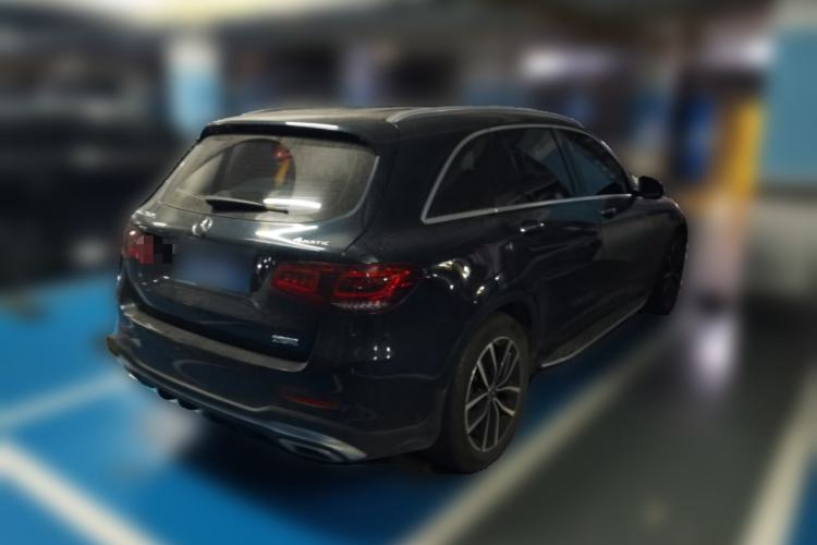 Used Mercedes-Benz GLC 2021 GLC 260 L 4MATIC Luxury Model Rear Right 45 Deg