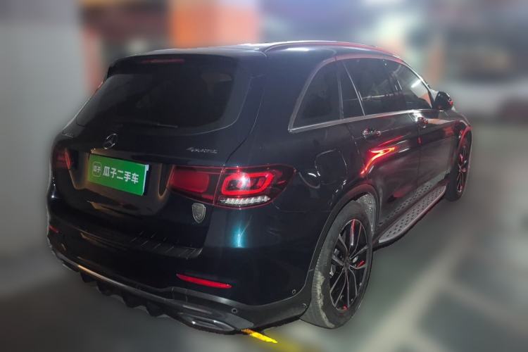 Used Mercedes-Benz GLC 2021 GLC 260 L 4MATIC Luxury Model Rear Right 45 Deg