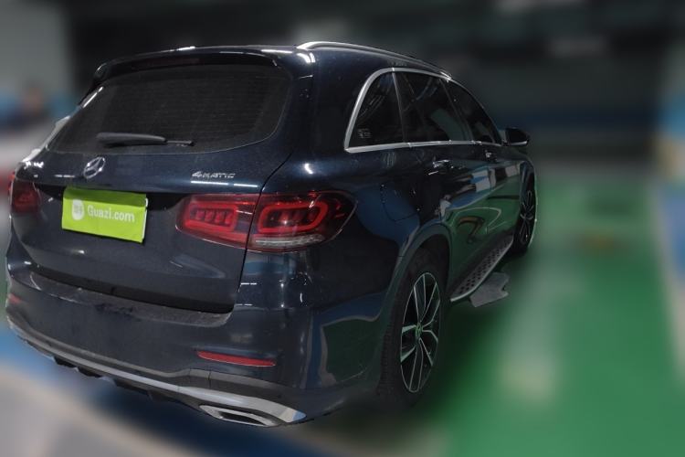 Used Mercedes-Benz GLC 2021 GLC 300 L 4MATIC Dynamic Model Rear Right 45 Deg