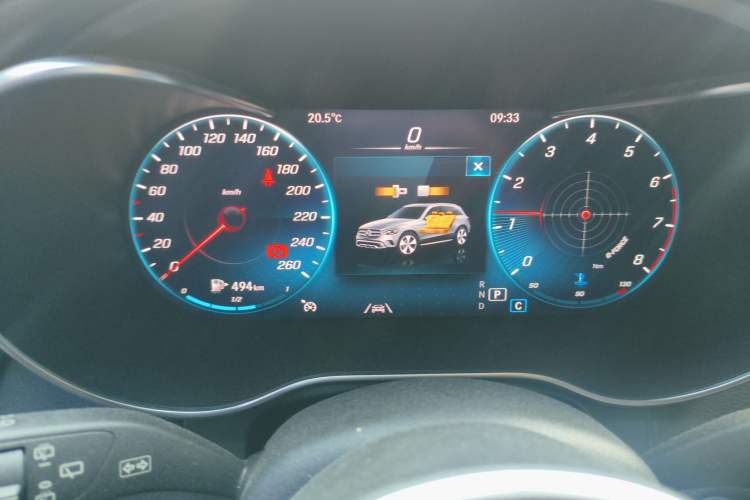 Used Mercedes-Benz GLC 2021 GLC 300 L 4MATIC Dynamic Model Instrument Cluster
