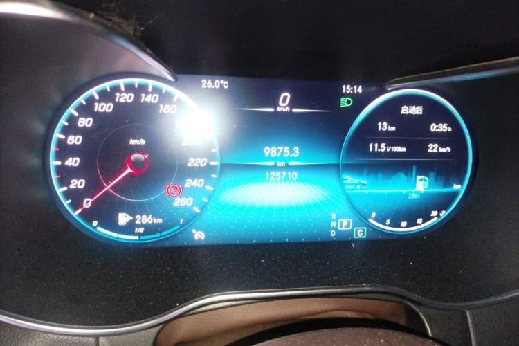 Used Mercedes-Benz GLC 2021 GLC 260 L 4MATIC Luxury Model Instrument Cluster