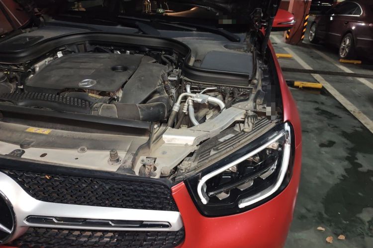 Used Mercedes-Benz GLC 2021 GLC 300 L 4MATIC Dynamic Model Engine Bay Left