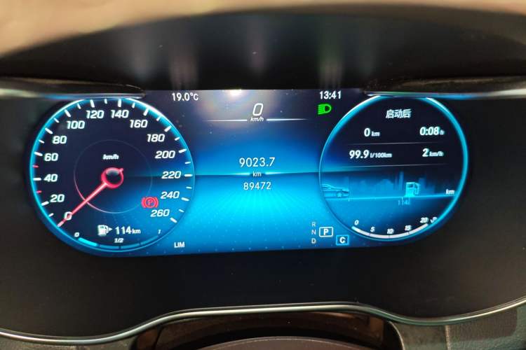 Used Mercedes-Benz GLC 2021 GLC 260 L 4MATIC Luxury Model Instrument Cluster