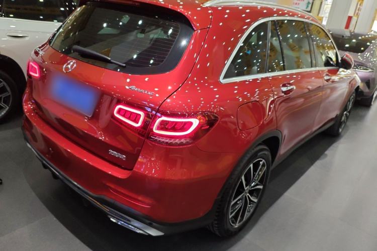 Used Mercedes-Benz GLC 2021 GLC 260 L 4MATIC Luxury Model Rear Right 45 Deg
