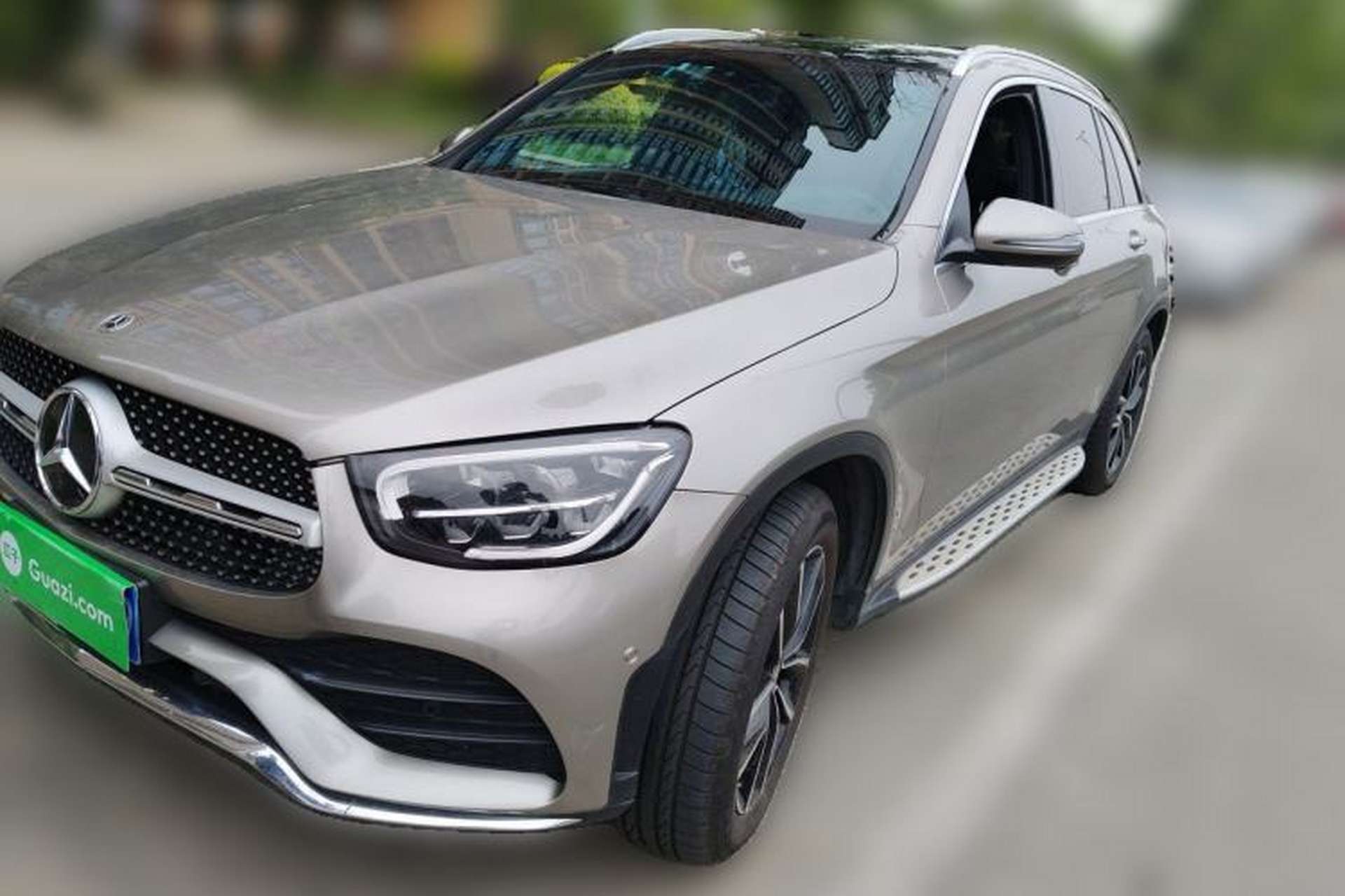 Used Mercedes-Benz GLC 2021 GLC 260 L 4MATIC Luxury Model Front Left 45 Deg