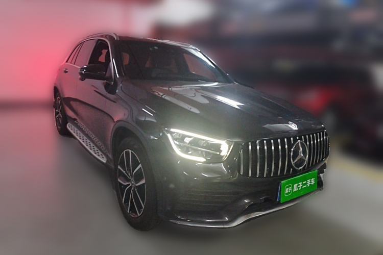 Used Mercedes-Benz GLC 2021 GLC 300 L 4MATIC Dynamic Model Front Right 45 Deg