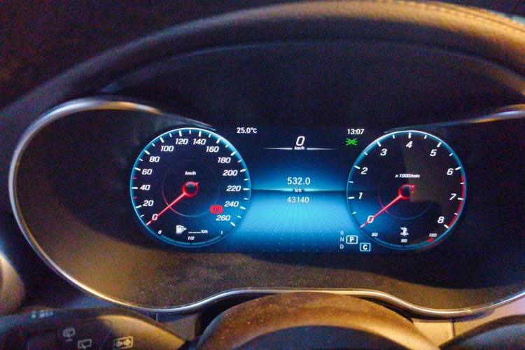 Used Mercedes-Benz GLC 2021 GLC 300 L 4MATIC Dynamic Model Instrument Cluster