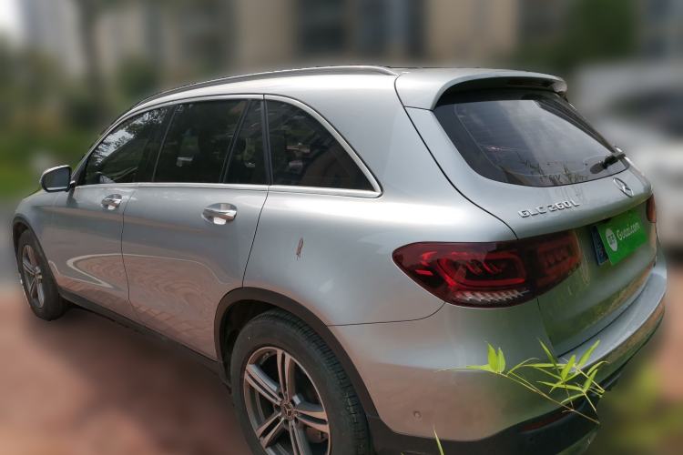 Used Mercedes-Benz GLC 2021 GLC 260 L 4MATIC Dynamic Edition Rear Left 45 Deg