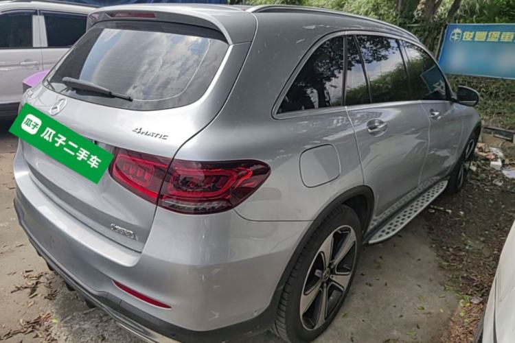 Used Mercedes-Benz GLC 2021 GLC 300 L 4MATIC Luxury Model Rear Right 45 Deg