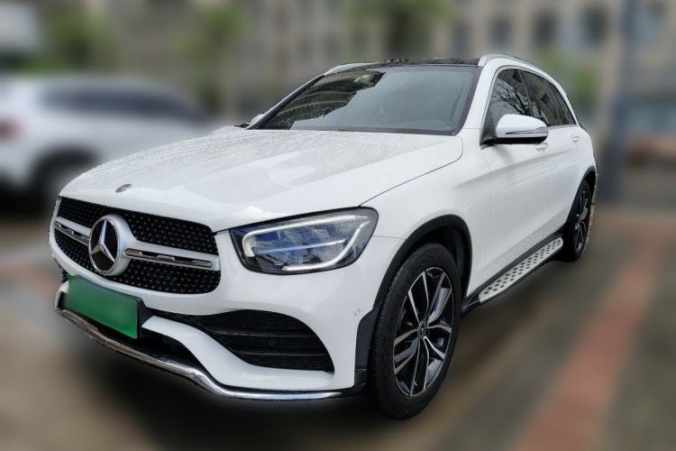 Used Mercedes-Benz GLC 2021 GLC 260 L 4MATIC Luxury Model Guazi used car, China used car export, Used car for sale, Used cars, Cheapest cars for sale