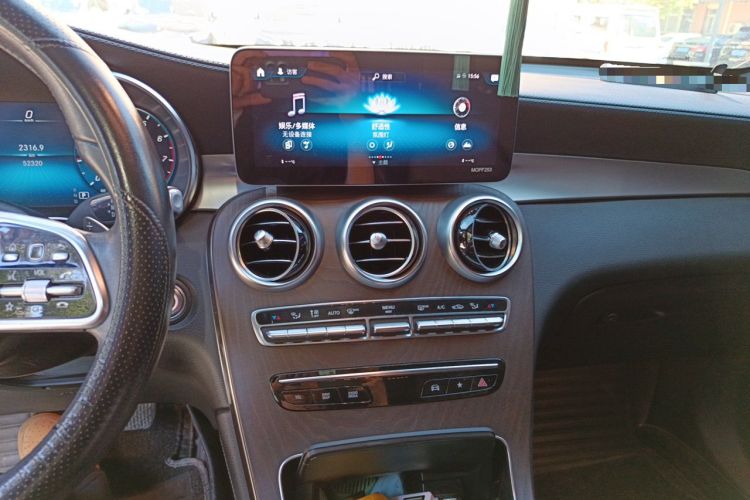 Used Mercedes-Benz GLC 2021 GLC 260 L 4MATIC Luxury Model Audio And AC Panel