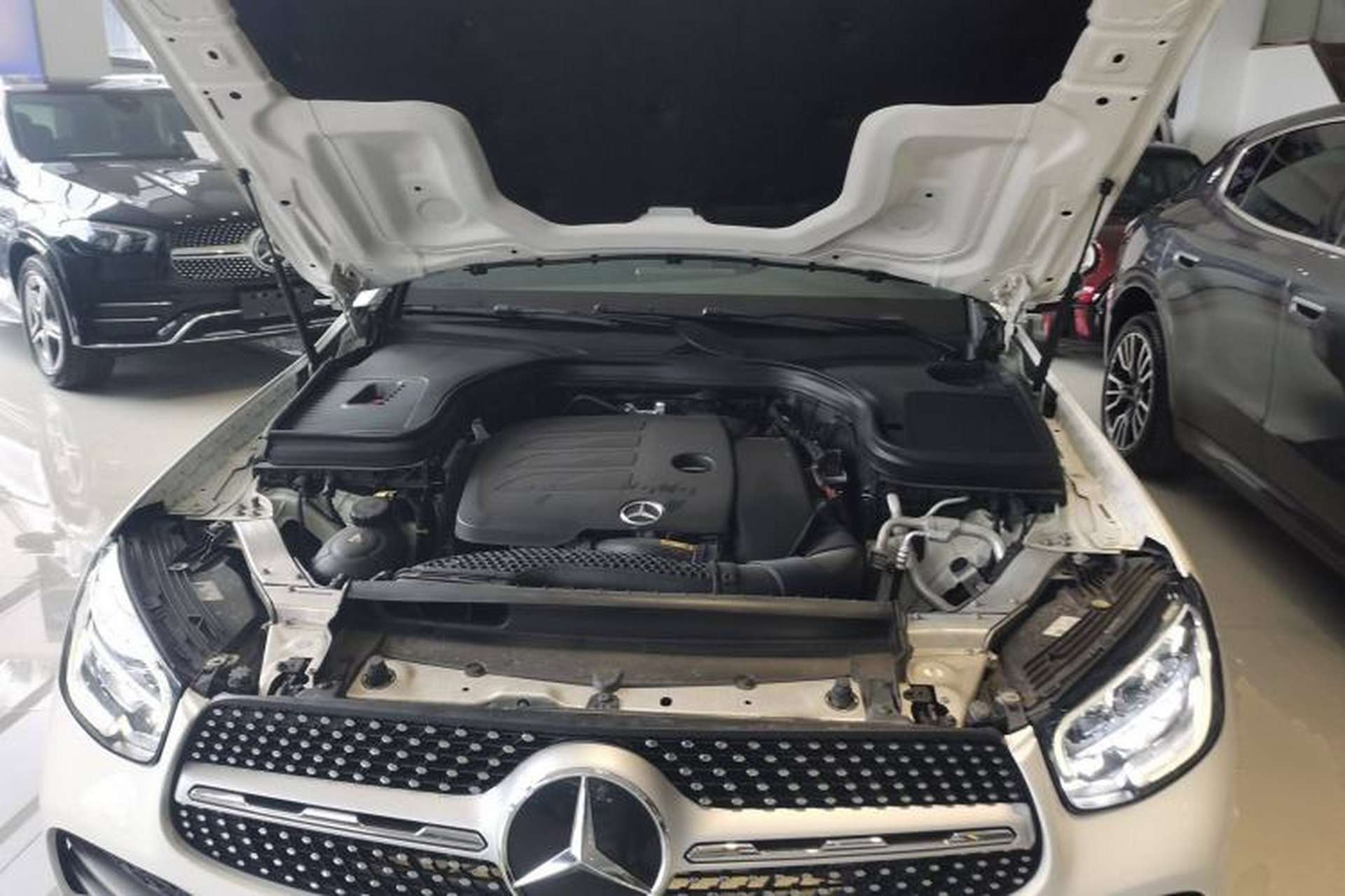 Used Mercedes-Benz GLC 2021 GLC 260 L 4MATIC Luxury Model Engine Bay