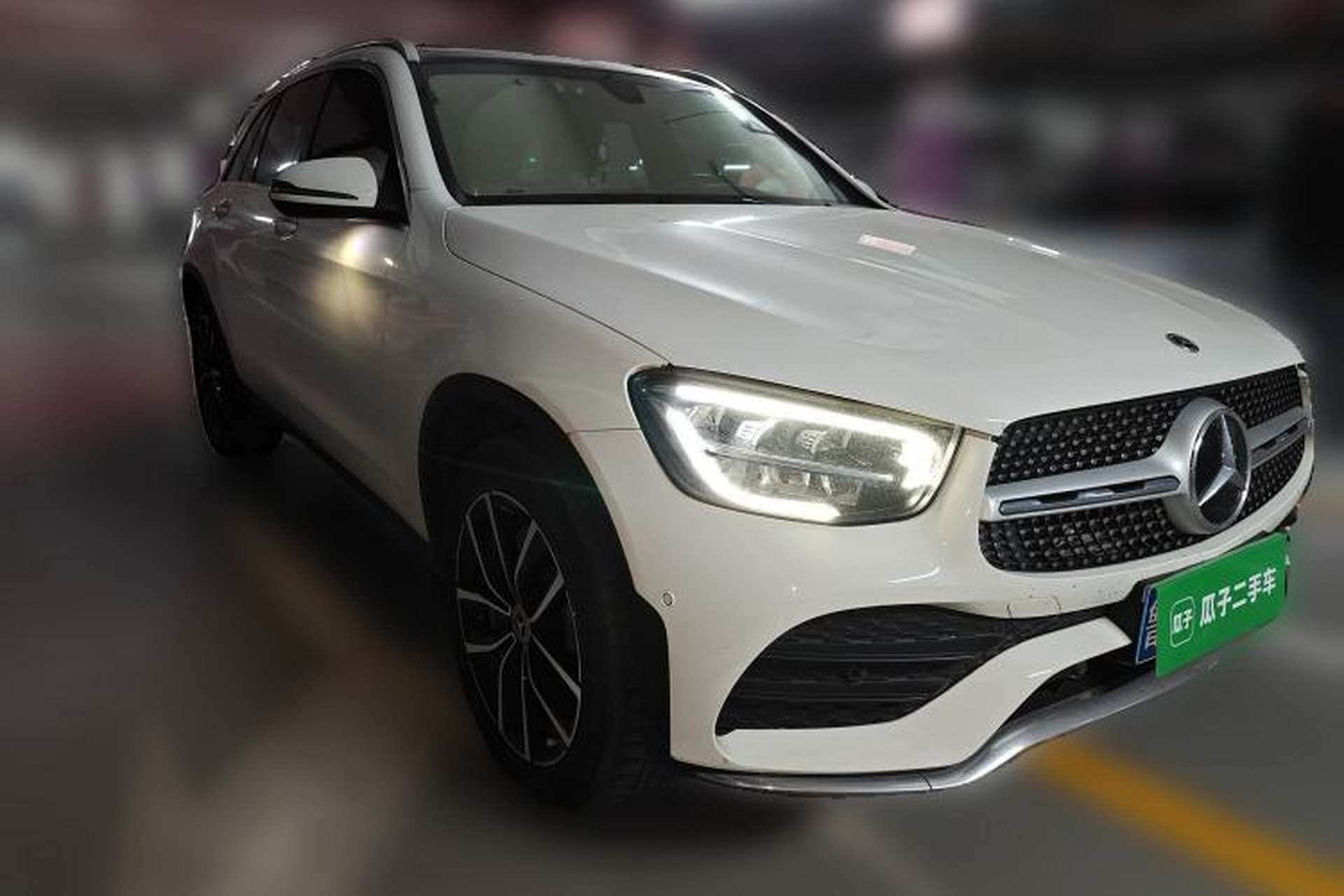 Used Mercedes-Benz GLC 2021 GLC 260 L 4MATIC Luxury Model Front Right 45 Deg