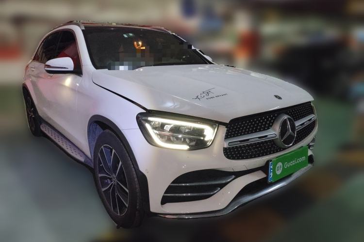 Used Mercedes-Benz GLC 2021 GLC 260 L 4MATIC Luxury Model Front Right 45 Deg