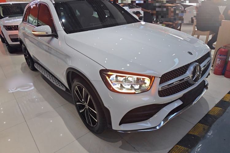 Used Mercedes-Benz GLC 2021 GLC 300 L 4MATIC Dynamic Model Front Right 45 Deg