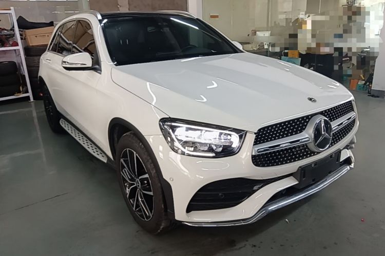 Used Mercedes-Benz GLC 2021 GLC 300 L 4MATIC Dynamic Model Front Right 45 Deg