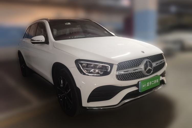 Used Mercedes-Benz GLC 2021 GLC 260 L 4MATIC Luxury Model Front Right 45 Deg