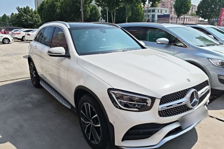 Used Mercedes-Benz GLC 2021 GLC 260 L 4MATIC Luxury Model Front Right 45 Deg