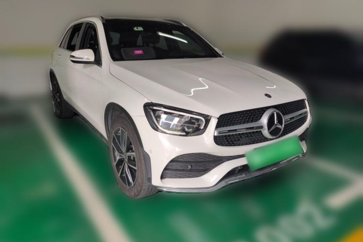 Used Mercedes-Benz GLC 2021 GLC 260 L 4MATIC Luxury Model Front Right 45 Deg