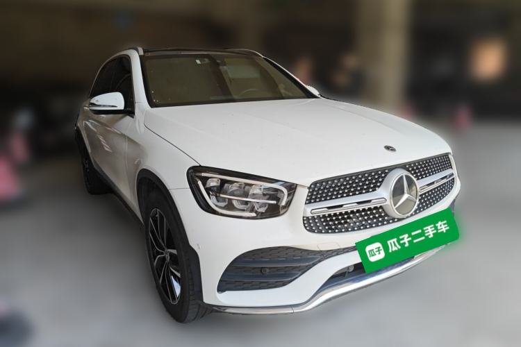 Used Mercedes-Benz GLC 2021 GLC 260 L 4MATIC Luxury Model Front Right 45 Deg