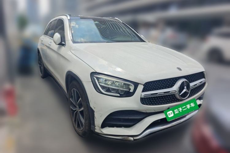 Used Mercedes-Benz GLC 2021 GLC 260 L 4MATIC Luxury Model Front Right 45 Deg