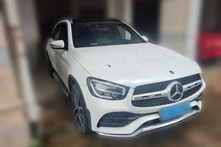 Used Mercedes-Benz GLC 2021 GLC 260 L 4MATIC Luxury Model Front Right 45 Deg