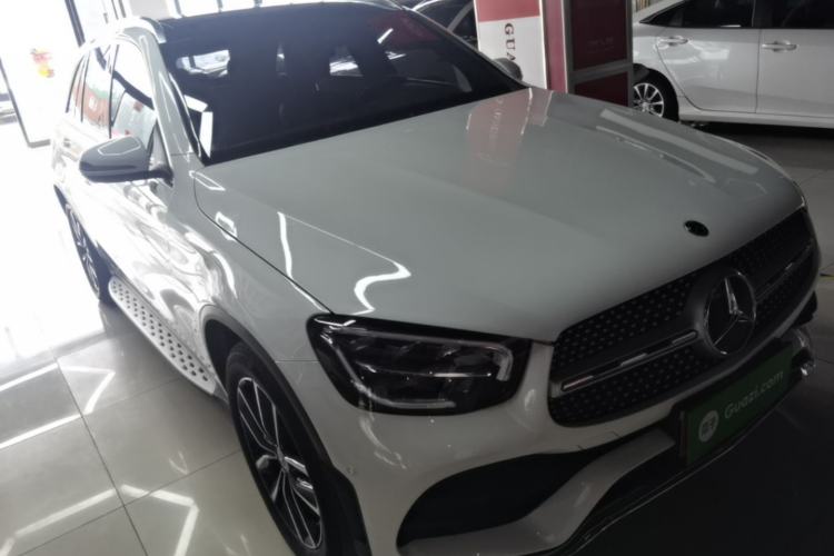 Used Mercedes-Benz GLC 2021 GLC 300 L 4MATIC Dynamic Model Front Right 45 Deg
