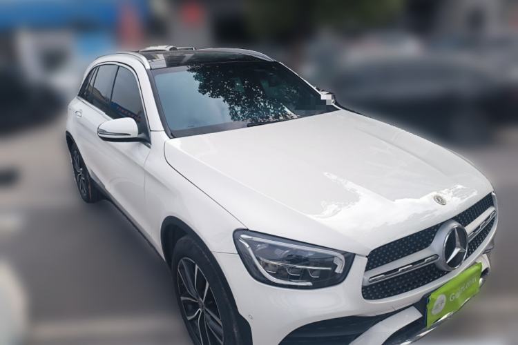 Used Mercedes-Benz GLC 2021 GLC 260 L 4MATIC Luxury Model Front Right 45 Deg