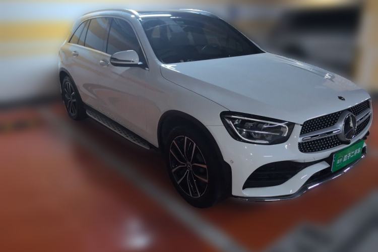 Used Mercedes-Benz GLC 2021 GLC 300 L 4MATIC Dynamic Model Front Right 45 Deg