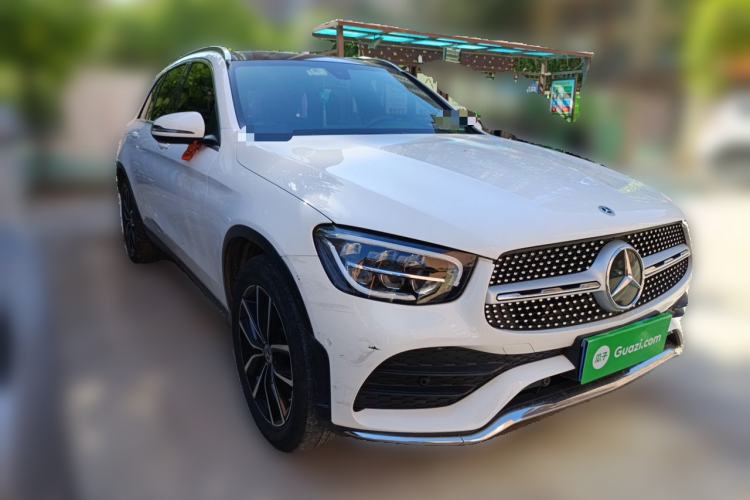 Used Mercedes-Benz GLC 2021 GLC 260 L 4MATIC Luxury Model Front Right 45 Deg
