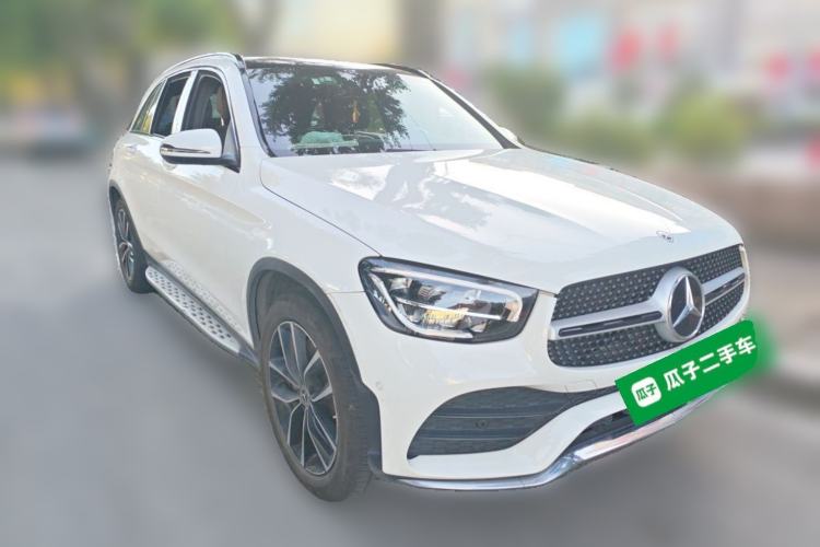 Used Mercedes-Benz GLC 2021 GLC 300 L 4MATIC Dynamic Model Front Right 45 Deg