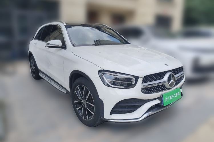 Used Mercedes-Benz GLC 2021 GLC 300 L 4MATIC Dynamic Model Front Right 45 Deg