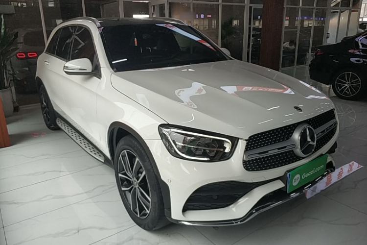 Used Mercedes-Benz GLC 2021 GLC 300 L 4MATIC Dynamic Model Front Right 45 Deg