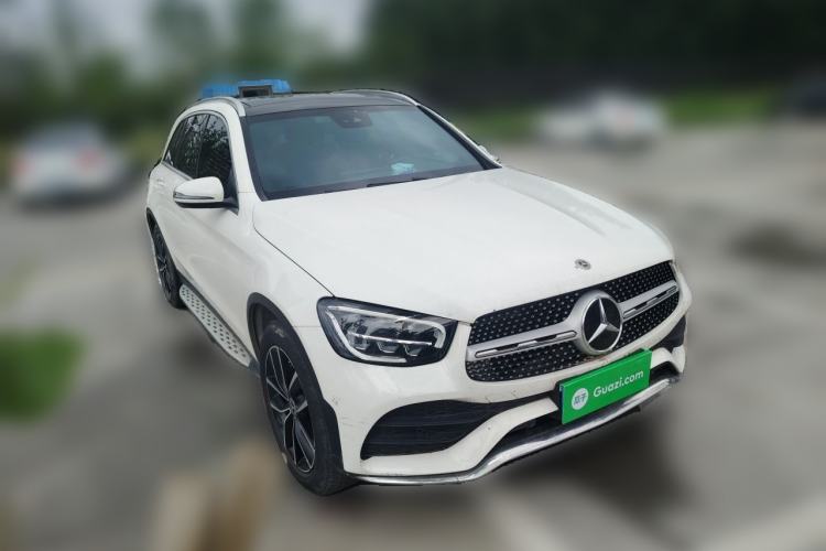 Used Mercedes-Benz GLC 2021 GLC 300 L 4MATIC Dynamic Model Front Right 45 Deg