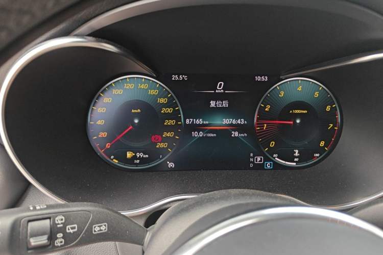 Used Mercedes-Benz GLC 2021 GLC 260 L 4MATIC Luxury Model Instrument Cluster